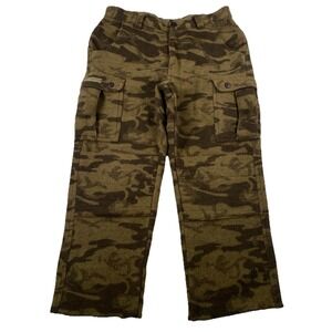 Columbia Gallatin Wool Camo Cargo Pants Men's 36 29" Inseam